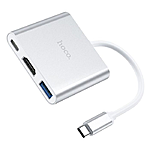  Hoco HB14 Easy use Type-C Adapter Type-C to USB3.0  HDMI  PD...