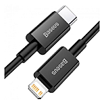  Baseus Superior Series Fast Charging Cable Type-C to Lightning PD...