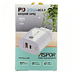    Aspor PD002 USB-CUSB QC 3.0PD 20W  USB  Lightnin...