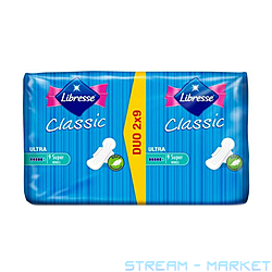  㳺 Libresse Classic Ultra Clip Super Duo Soft 5 ...