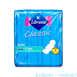   Libresse 7 Classic Ultra Clip Super Drai 4  9...