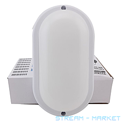  Techno Systems LED Oval Ceiling 8W-220V-640L-6500K-IP65 ...