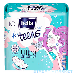 ó㳺  Bella for Teens Ultra Sensitive 10