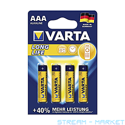  Varta LongLife  AAA LR03  4 