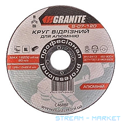      Granite 8-07-120 125x1.0x22.2