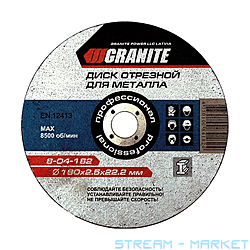    Granite 8-04-151   1501.622.2