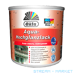   Dufa Aqua-Hochglanzlack 0.75  
