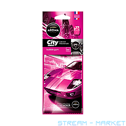  Aroma Car City Card Bubble Gum