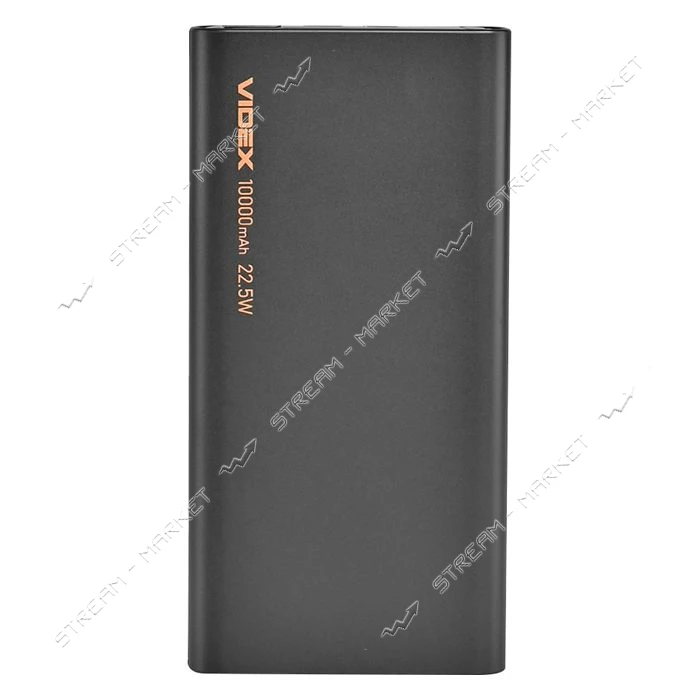 Портативное зарядное устройство Videx VPB-310 10000mAh 22.5W черный