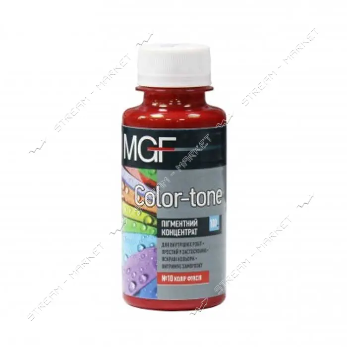 Пигмент для водоэмульсионной краски MGF Color-ton 10 100мл фуксия                                   