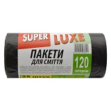 Пакет для мусора полиэтиленовый 120л Super Luxe 25шт
