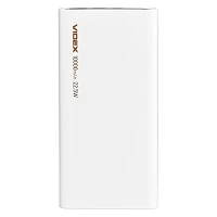Портативное зарядное устройство Videx VPB-310 10000mAh 22.5W белый                                  