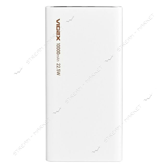Портативное зарядное устройство Videx VPB-310 10000mAh 22.5W белый