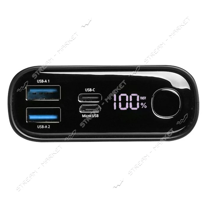 Портативное зарядное устройство Videx VPB-320 20000mAh 22.5W черный