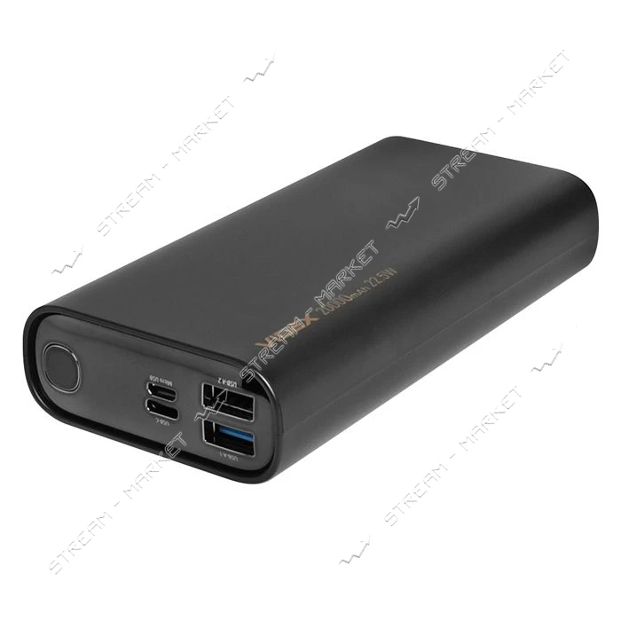 Портативное зарядное устройство Videx VPB-320 20000mAh 22.5W черный