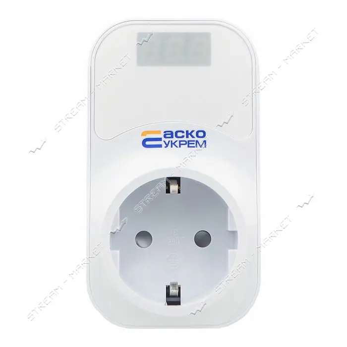 Реле контроля напряжения Аско URate S-16 AC 230V 16A розеточное                                     