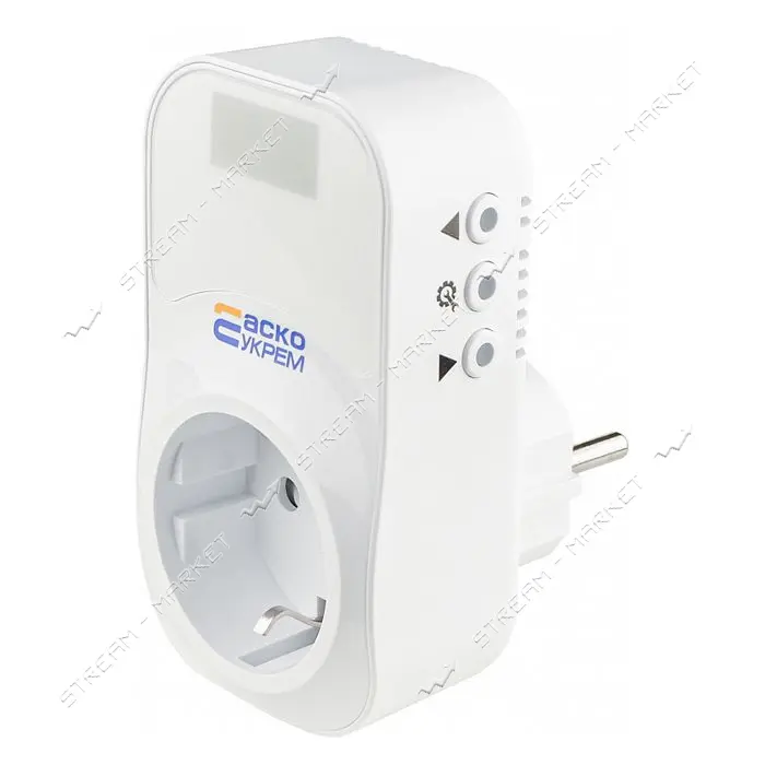 Реле контроля напряжения Аско URate S-16 AC 230V 16A розеточное                                     