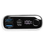 Портативное зарядное устройство Videx VPB-320 20000mAh 22.5W белый                                  