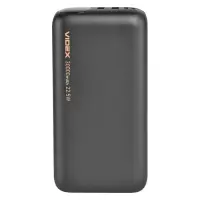 Портативное зарядное устройство Videx VPB-297 30000mAh 22.5W черный                                 