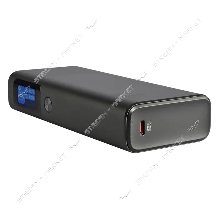 Портативное зарядное устройство Videx VPB-323 20000mAh PD100W черный