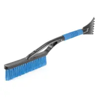 Щетка автомобильная со скребком MasterTool 84-0021 90мм L 400мм                                     