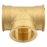 Тройник Nikiforoff латунь 3/4"В-3/4"В-3/4"В FTN
