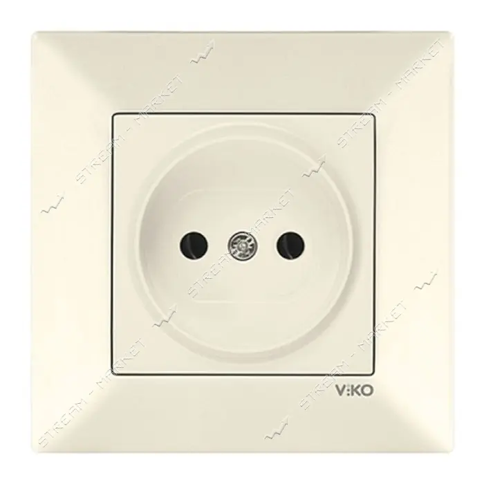 Розетка Viko 0207 Meridian крем                                                                     