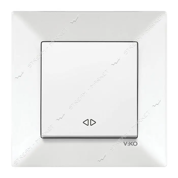 Выключатель перекрестный Viko 0031 Meridian белый                                                   