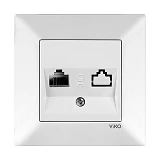 Розетка компьютерная Viko 0032 Meridian Cat 5e                                                      