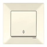 Выключатель проходной Viko 0204 Meridian крем