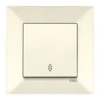 Выключатель проходной Viko 0204 Meridian крем                                                       