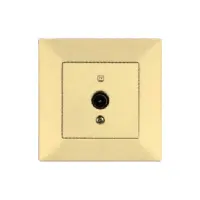 Розетка TV кінцева Viko 0210 Meridian крем                                                          