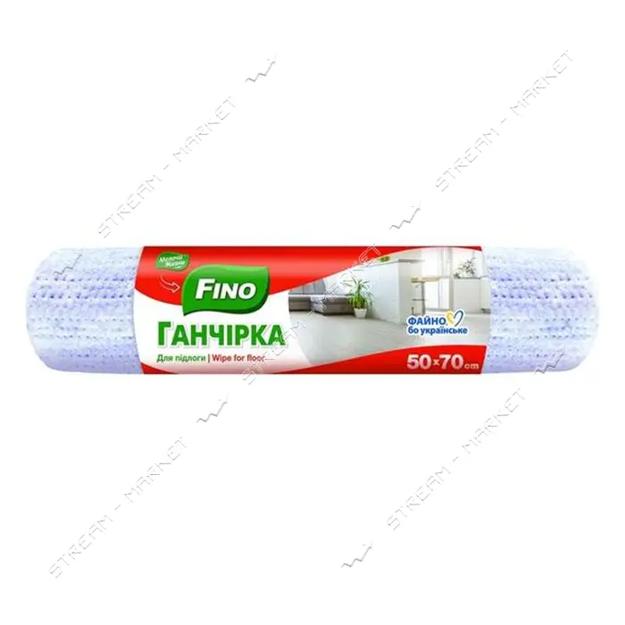 Тряпка для пола FINO хлопчатобумажная универсальная