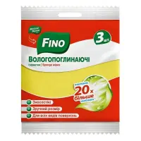 Салфетки влаговпитывающие FINO 3шт                                                                  