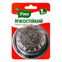 Скребок кухонный FINO нержавеющий блистер                                                           