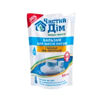 Бальзам для мытья посуды Чистый дом doy-pack Горчица и облепиха 500мл                               