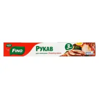 Рукав для запекания с клипсой FINO 3м                                                               