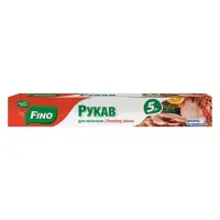 Рукав для запекания с клипсой FINO 5м                                                               