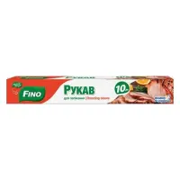 Рукав для запекания с клипсой FINO 10м                                                              