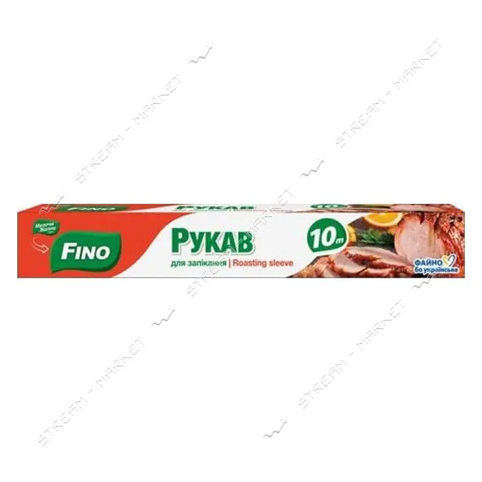 Рукав для запекания с клипсой FINO 10м