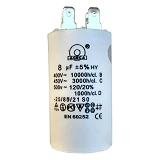 Конденсатор СВВ-60 8 мкФ 450 V без болта плюс 4 клеммы