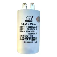 Конденсатор СВВ-60 14 мкФ 450 V без болта плюс 4 клеммы                                             