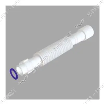 Гофротрубка соединительная AVT с накидной гайкой 1 1/4"х40/50 310-650мм