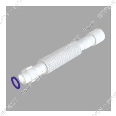Гофротрубка соединительная AVT с накидной гайкой 1 1/4"х40/50 460-1100мм