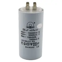 Конденсатор СВВ-60 55 мкФ напр.450 V без болта плюс 4 клеммы                                        