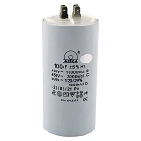 Конденсатор СВВ-60 100 мкФ напряжение 450 V без болта плюс 4 клеммы
