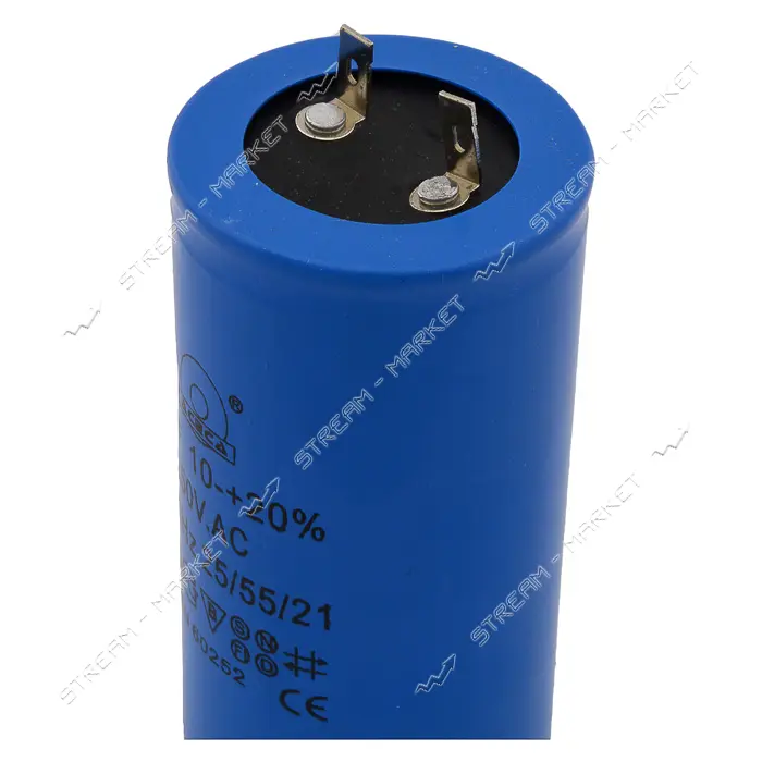 Конденсатор CD60 200 мкФ напряжение 330 V без болта плюс 2 клеммы                                   