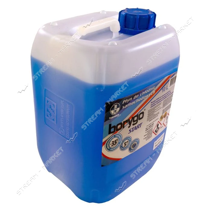 Антифриз Borygo Start -35 10л синий                                                                 