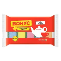 Губки кухонні Бонус 5 шт                                                                            