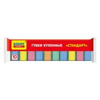 Губки кухонні Бонус 10шт                                                                            